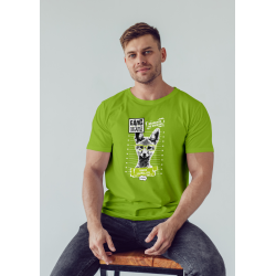 T SHIRT VERT VINCE LA...